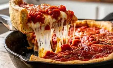A Delightful Dive into Chicago Style Deep Dish Pizza (Cast Iron)