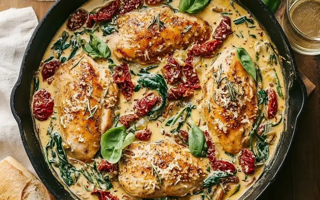 Creamy Tuscan Chicken (One Pan) – Your New Weeknight Dinner Hero
