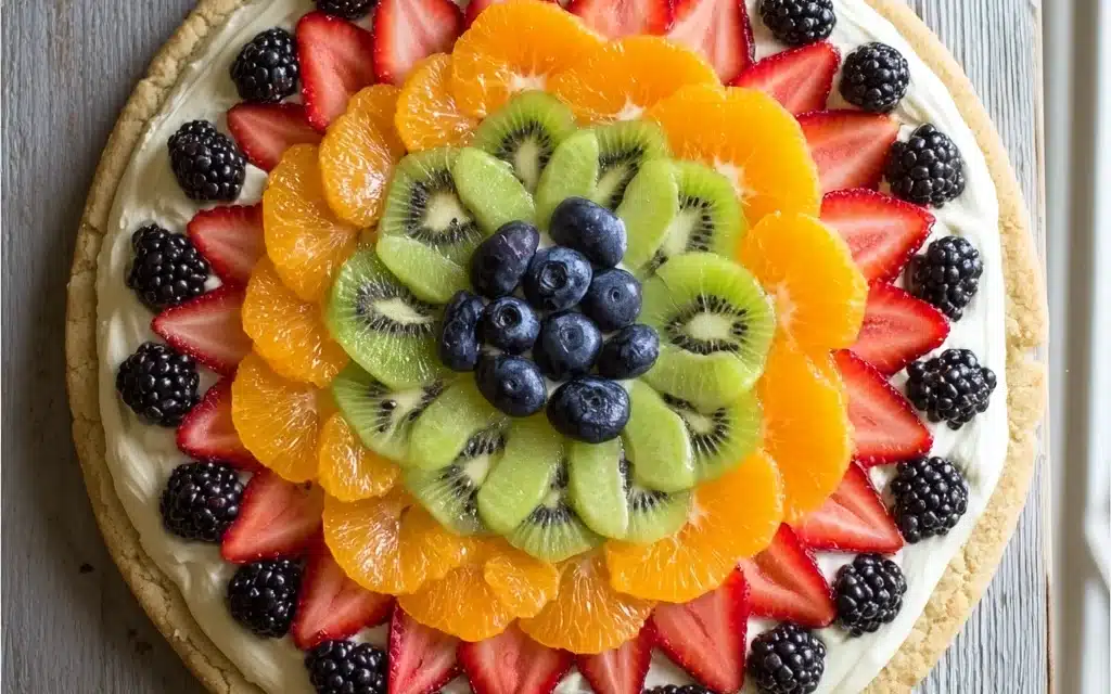 Fruit Pizza with Sugar Cookie Crust: A Delightful Treat for Every Occasion