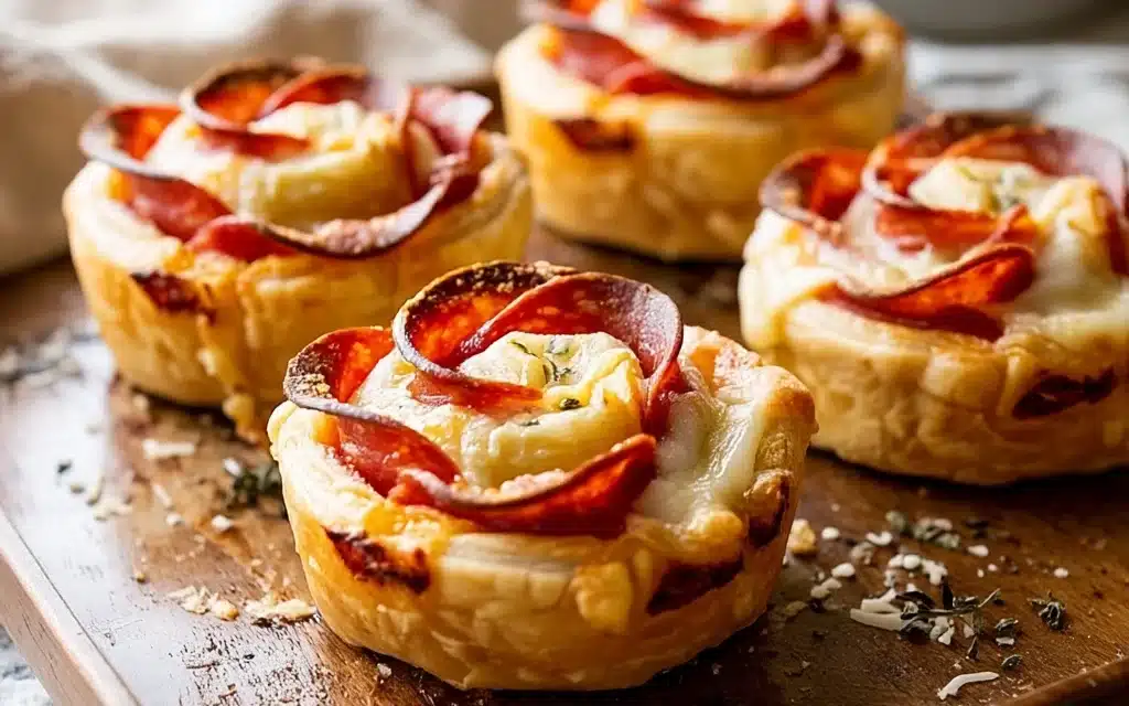 Pizza Roses (Puff Pastry) – An Unforgettable Delight
