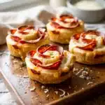 Pizza Roses (Puff Pastry) - An Unforgettable Delight 2 Pizza Roses