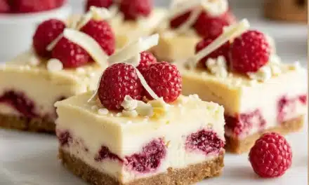 Raspberry White Chocolate Cheesecake Bars – An Irresistible Dessert