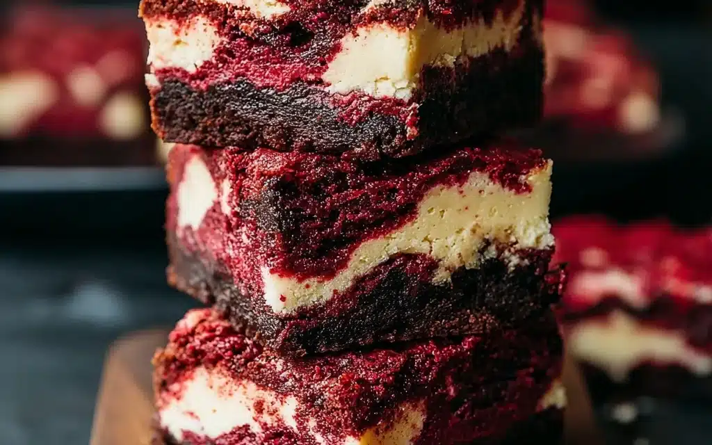 Red Velvet Cheesecake Brownies: Unforgettable Homemade Delight