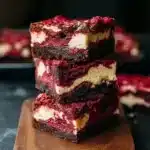 Red Velvet Cheesecake Brownies