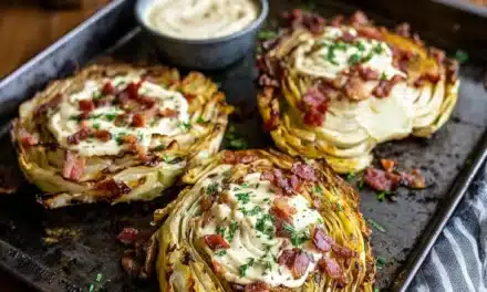 Roasted Cabbage Steaks with Bacon – A Flavor-Packed Vegetable Delight
