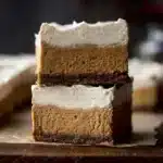 Frosted Gingerbread Brownies