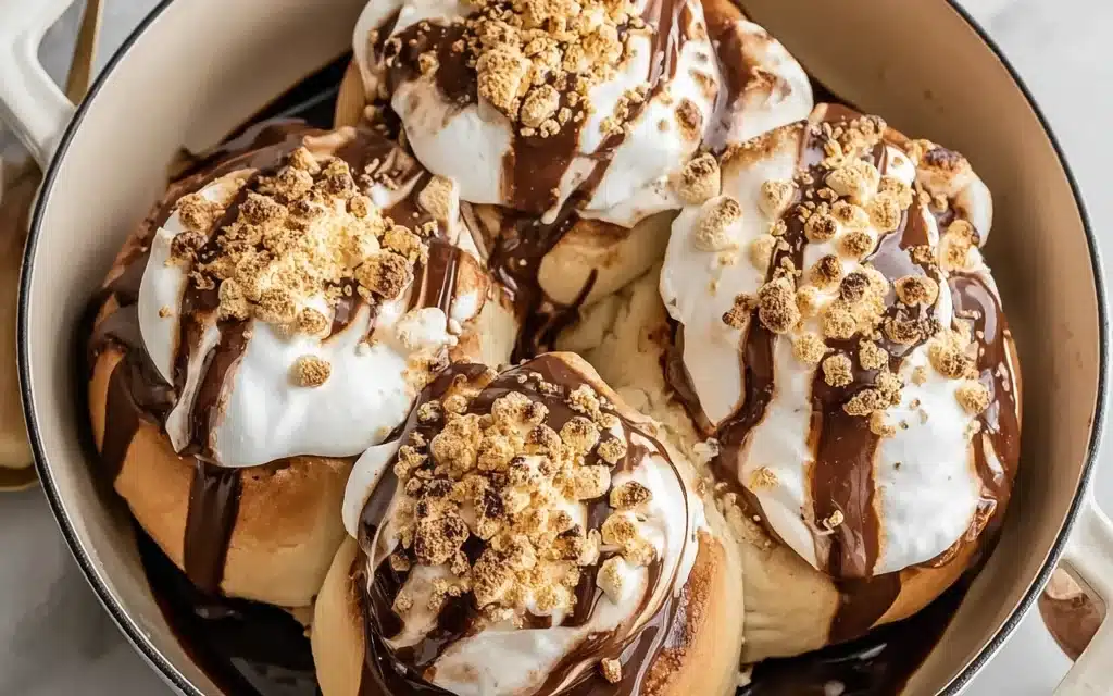 Gooey S’mores Rolls – A Quick and Irresistible Treat
