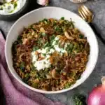 Mujadara: Lebanese Lentils and Rice 2 Mujadara