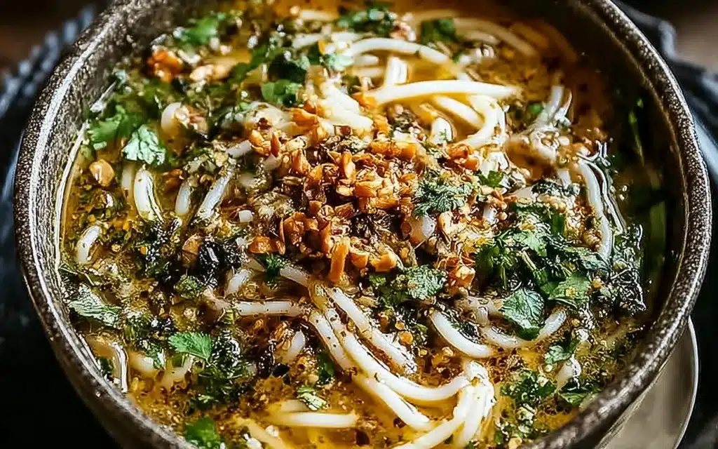 Authentic Persian Noodle Soup: A Traditional Delight