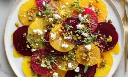Roasted Beet & Citrus Carpaccio Salad: A Delightful Appetizer