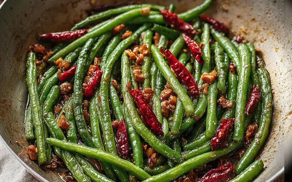 Sichuan Dry Fried Green Beans: A Quick and Flavorful Side Dish