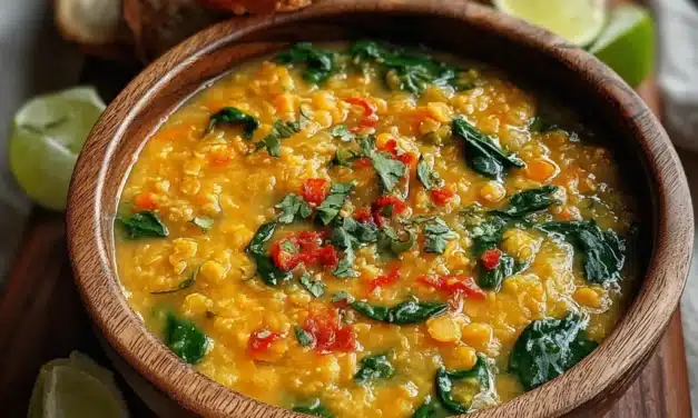 Thai Coconut Red Lentil Soup: A Heavenly & Easy Meal