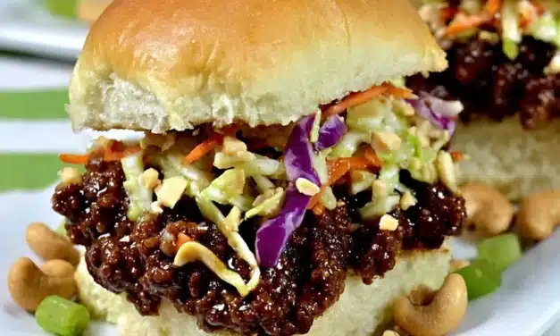Delicious Thai Sloppy Joe Sliders – Ready in a Flash!