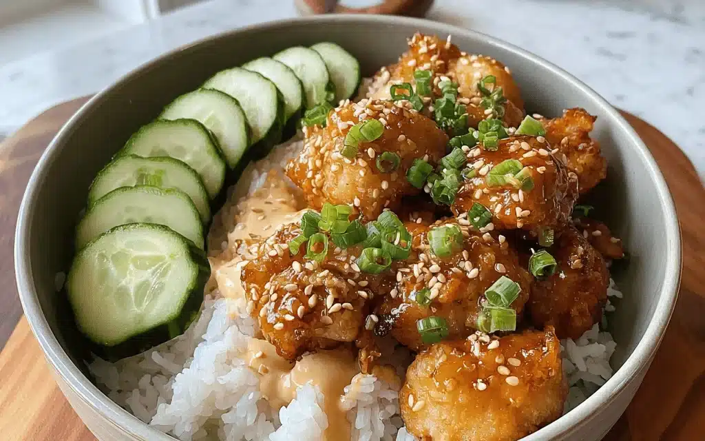 Bang Bang Chicken Bowl