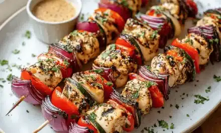 Grilling Chicken Kabobs