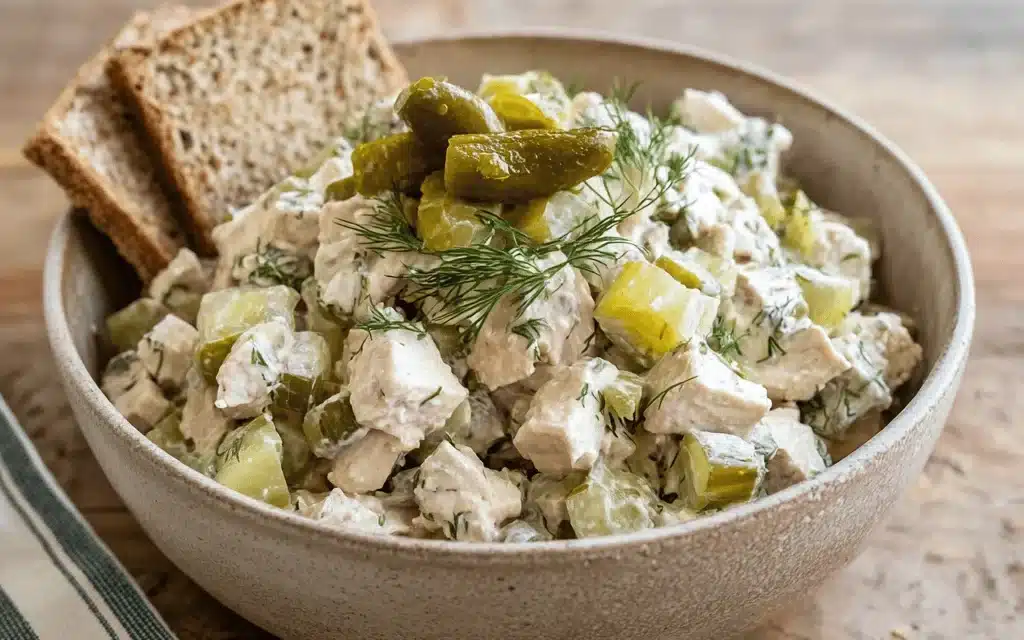 Dill Pickle Chicken Salad
