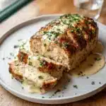 Garlic Parmesan Chicken Meatloaf