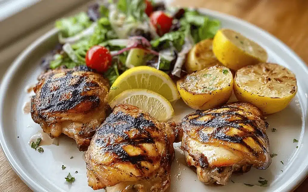 Grilled Chicken Thighs