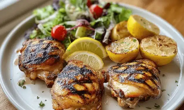 Grilled Chicken Thighs
