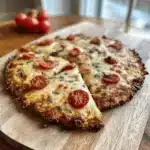 Ground Chicken Pizza Crust