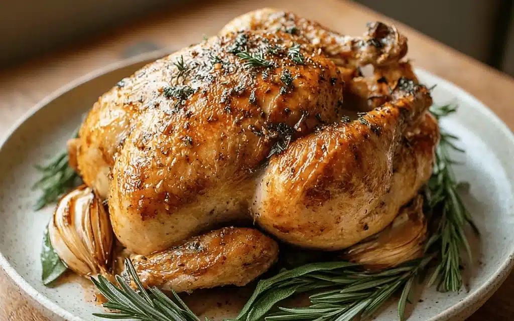 Herb-Roasted Whole Chicken