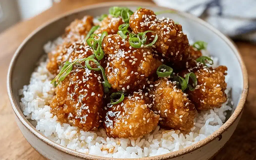 Hot Honey Chicken Bowl