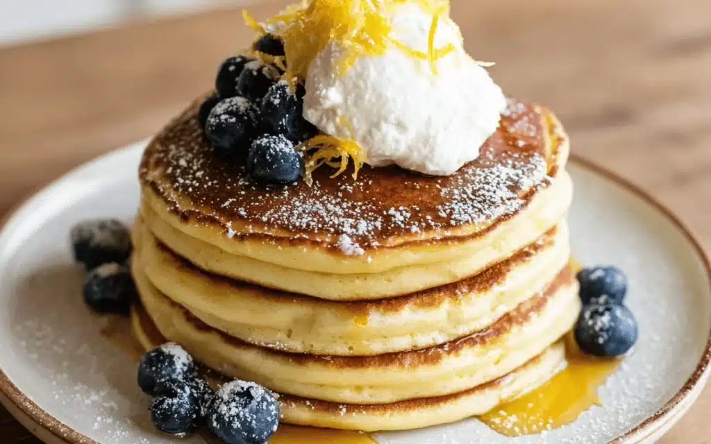 Lemon Ricotta Pancakes