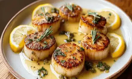 Pan-Seared Scallops with Lemon Butter