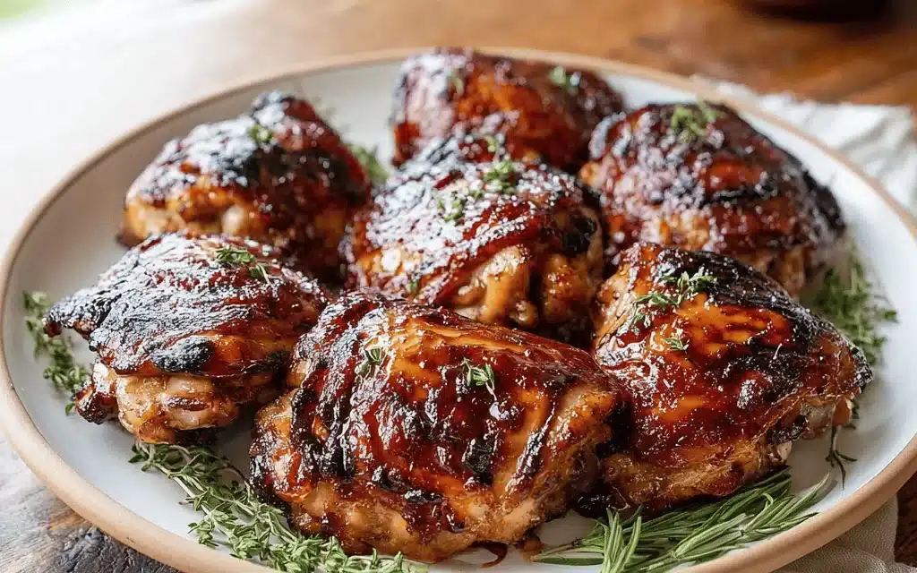 Smoked Chicken Thighs