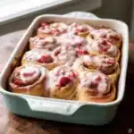 Strawberry Cinnamon Rolls