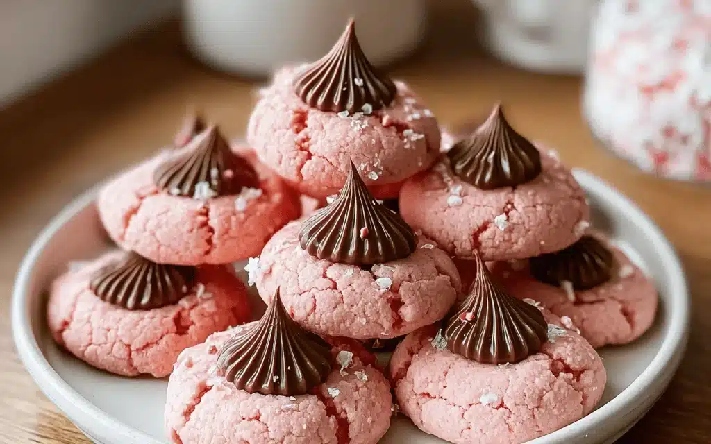 Strawberry Kiss Cookies