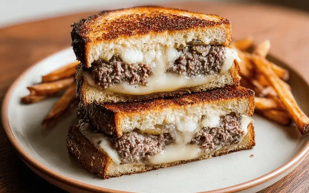 Tallow-Fried Sourdough Patty Melt